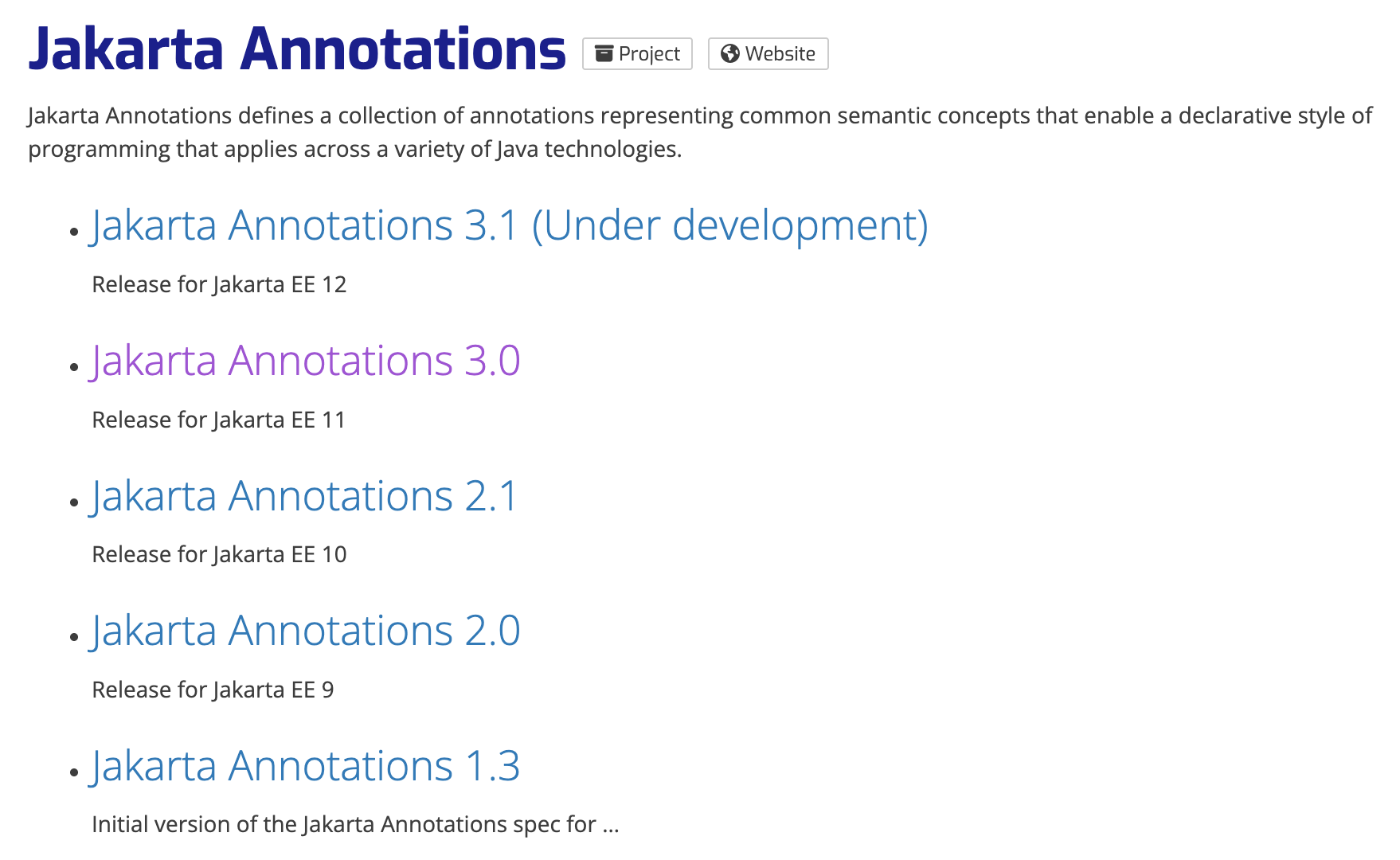 Jakarta EE 具体模块的拆解 —— Jakarta Annotations_ebean+jakarta-CSDN博客