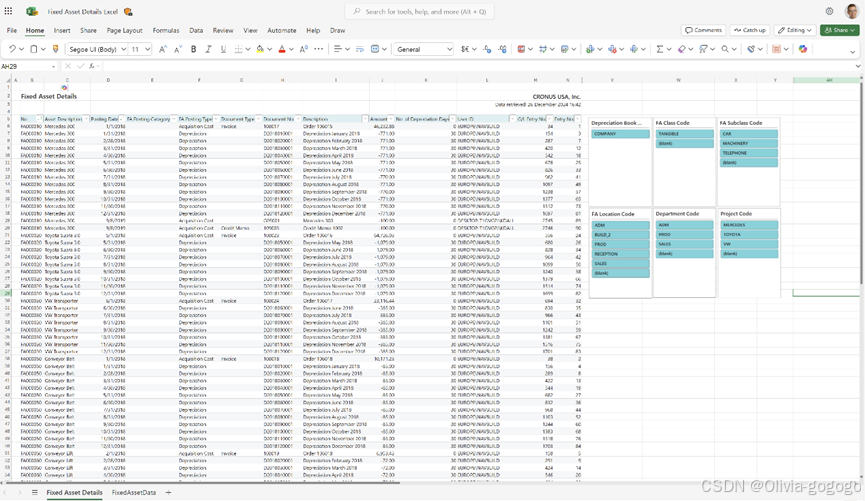 Fixed assets details excel-CSDN博客