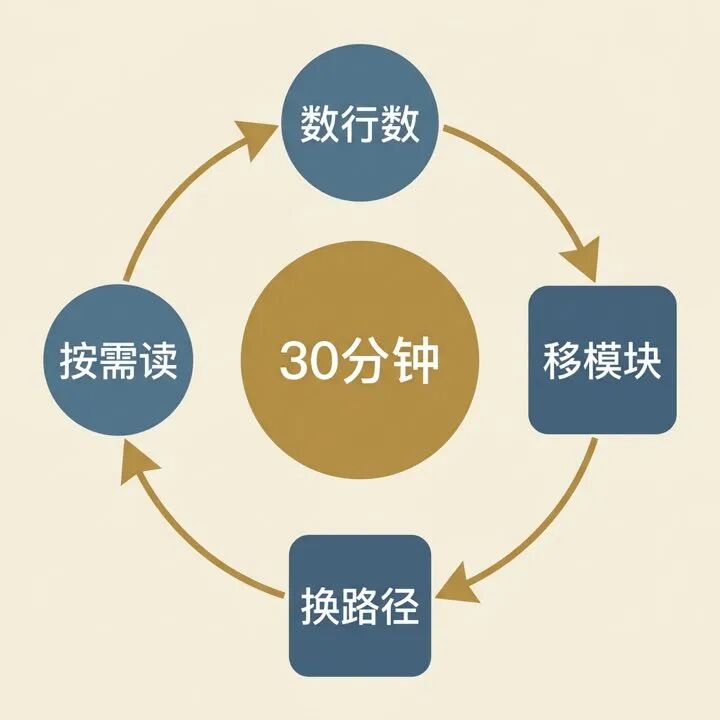 三件事动作循环图