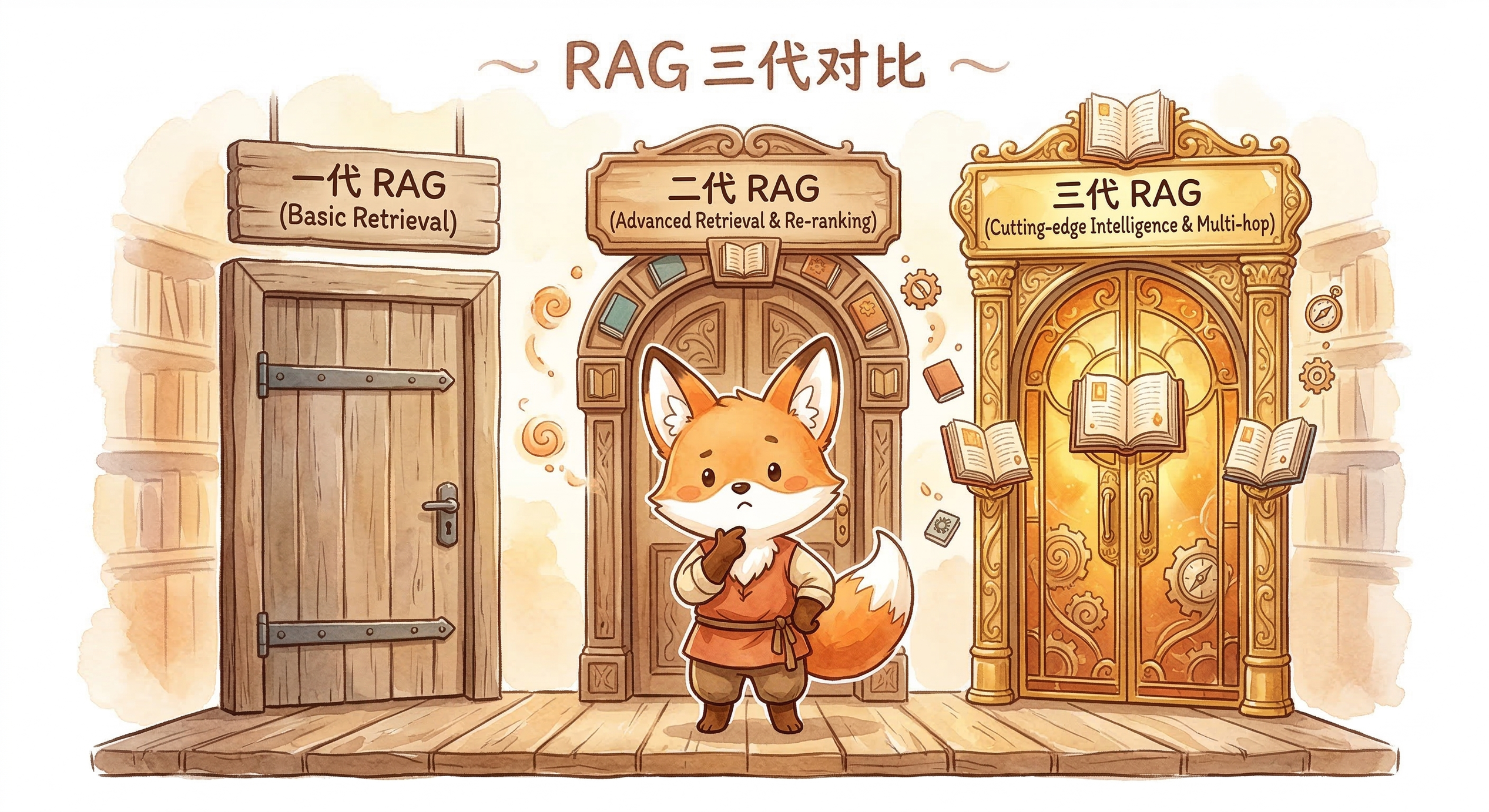 插图5 - 三代RAG对比