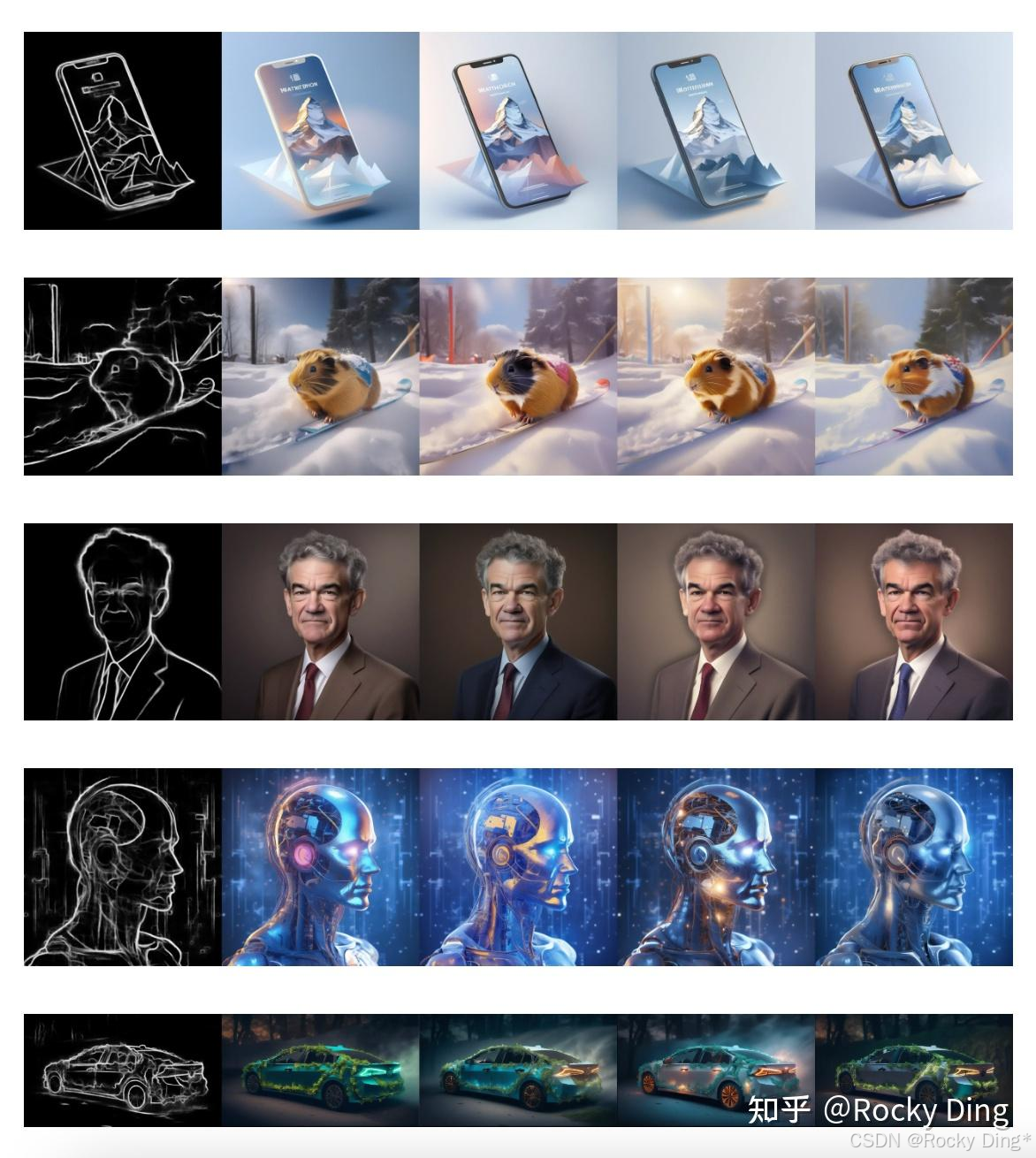 SDXL ControlNet Union模型的Pidi(Soft edge)控制生成效果