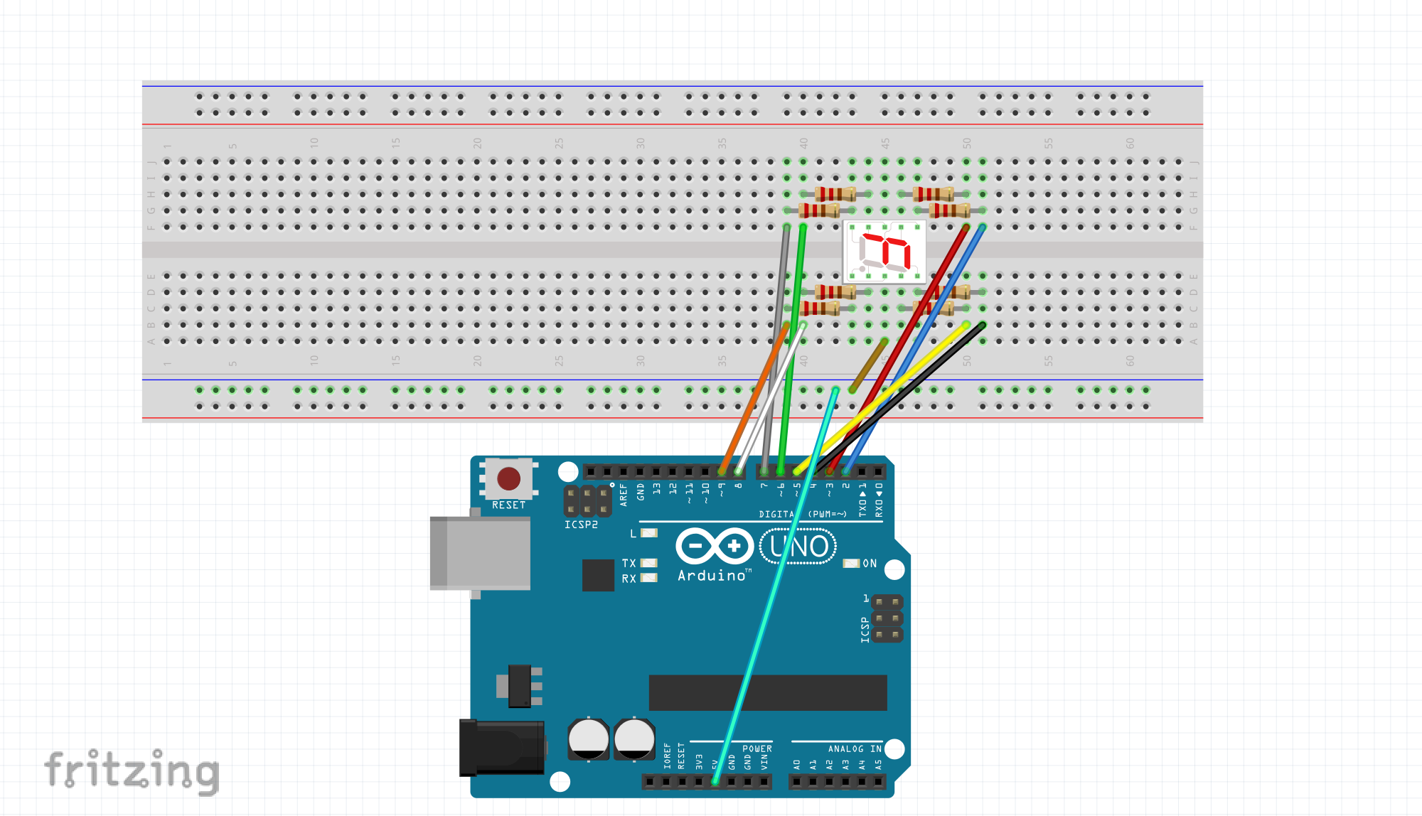 Arduino共阴极数码管0-9数字循环显示_数码管共阴极0-9-CSDN博客