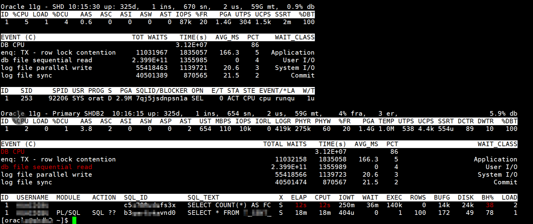 Oracle轻量级实时监控工具-oratop-CSDN博客