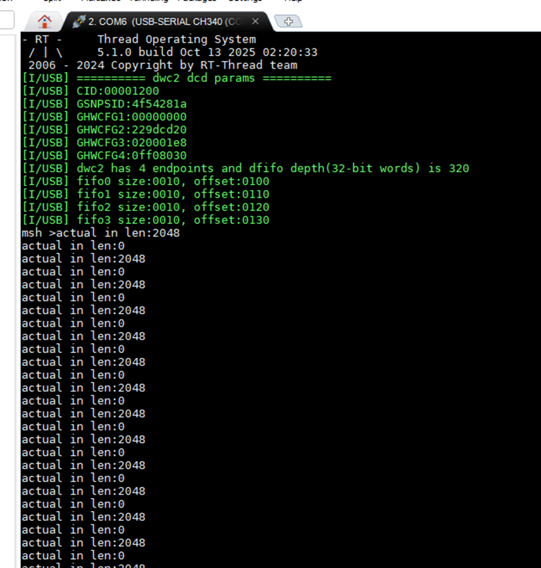 rt-thread使用usb实现虚拟串口_rtthread usb cdc-CSDN博客