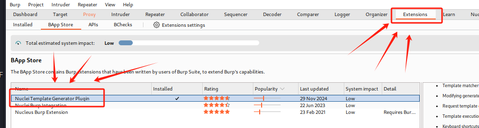  Nuclei Template Generator Plugin
