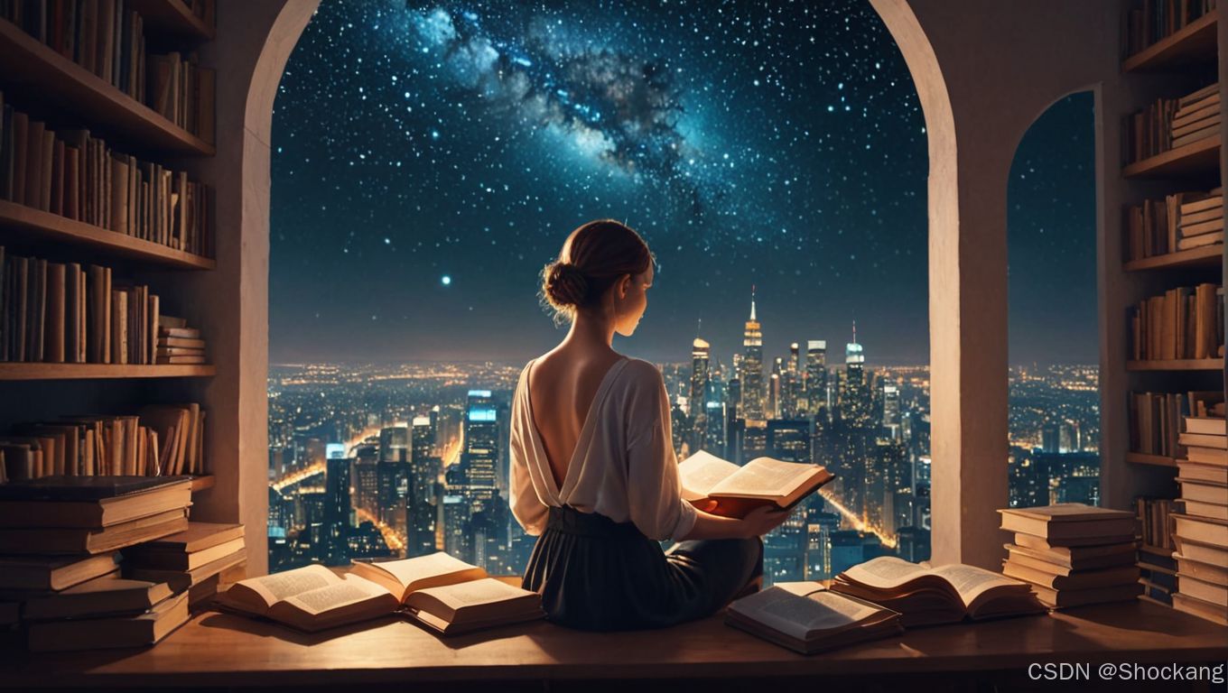 繁星点点夜,书香伴城光,在知识的海洋中遨游!