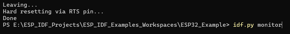 【SoC】【ESP32】ESP-IDF+VSCode的初步使用