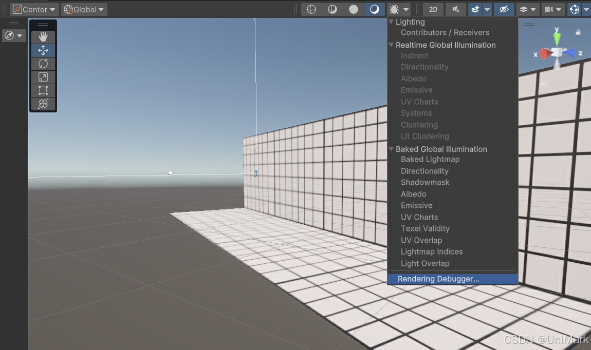 1. 打开 Render Debugger窗口