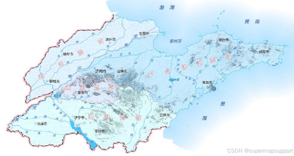 使用SuperMap制作流域分布图的详细教程_supermap使用教程-CSDN博客