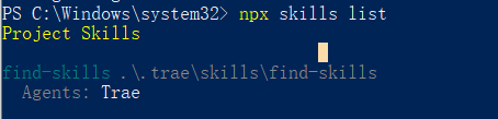 skills list 验证结果