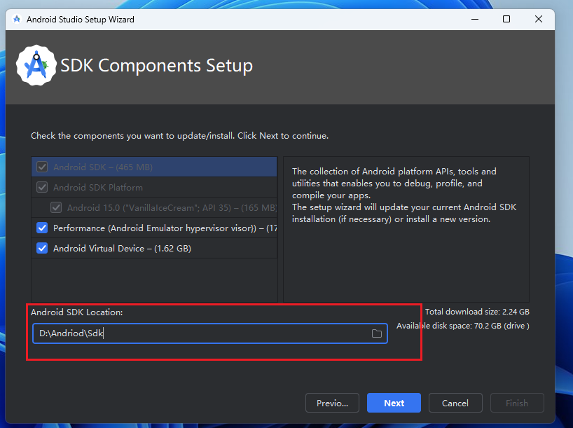 Android Studio安装配置教程-Windows(超详细版)_windows安装android studio