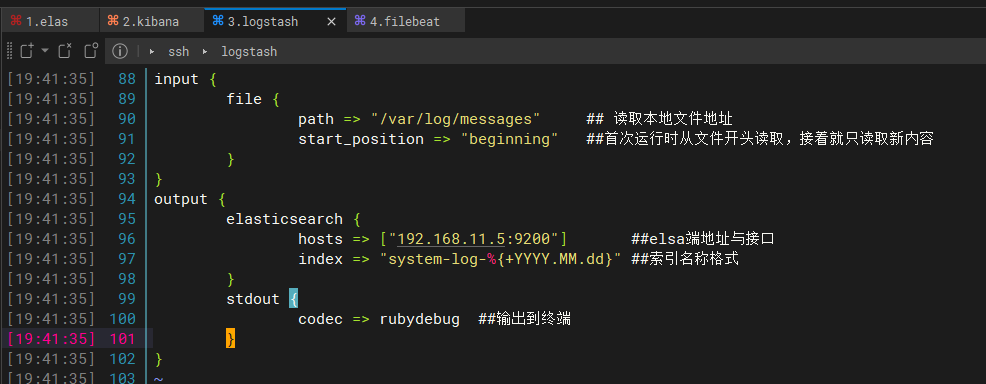 Elasticsearch+Logstash+Filebeat+Kibana部署