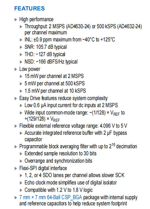 浅析高性能AD采集芯片AD4630—四通道SPI模式的配置与采集（FPGA）