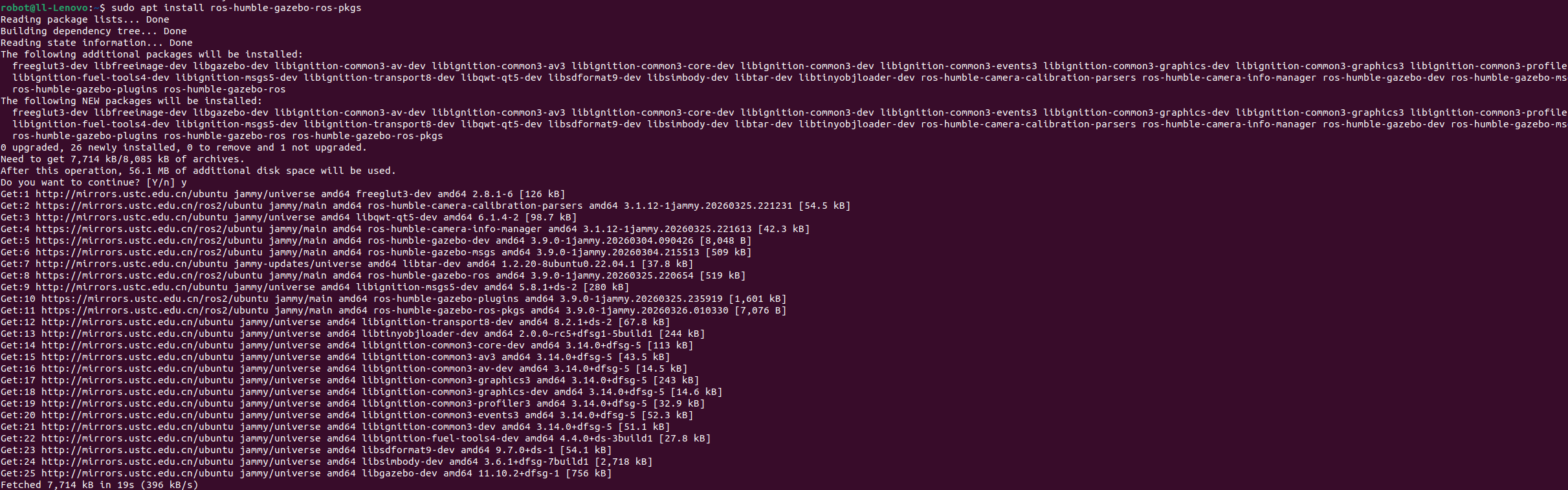 解决：[ERROR] [launch]: Caught exception in launch (see debug for ...