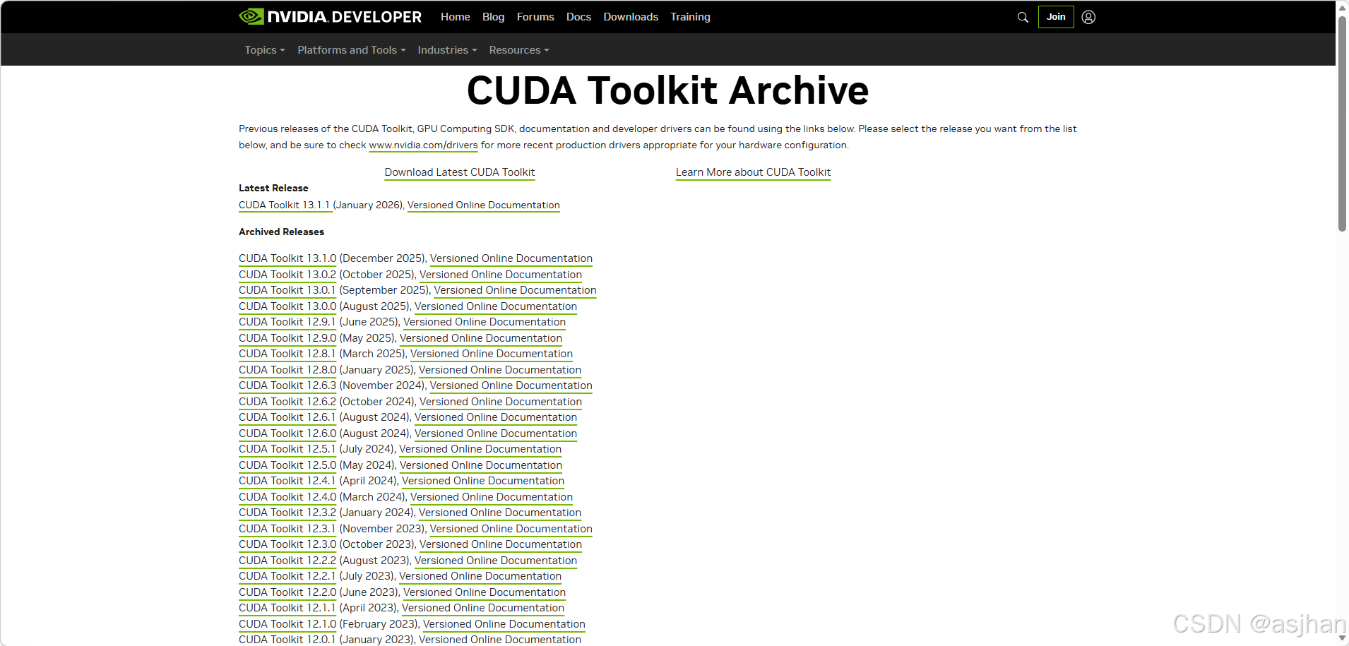 NVIDIA显卡驱动及CUDA的安装_nvidia cuda驱动-CSDN博客