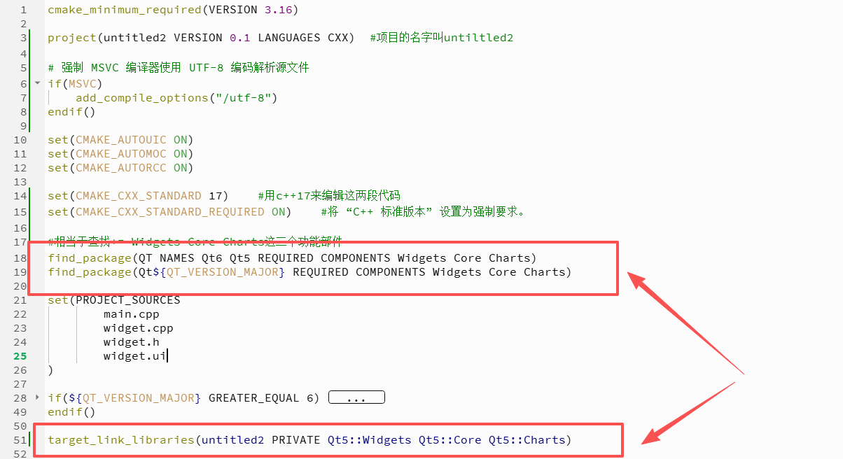 qt 及 c++ 配置charts（Qchartview）_qt5 添加charts-CSDN博客