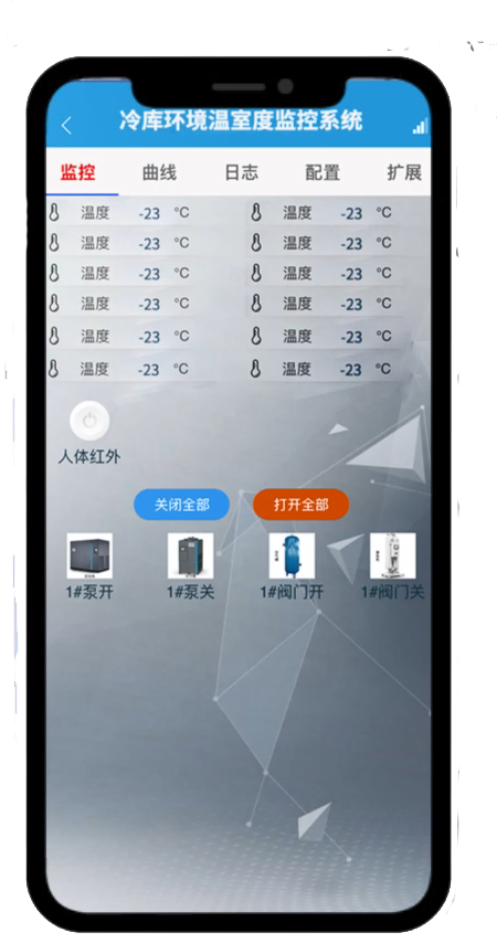 手机端监控界面