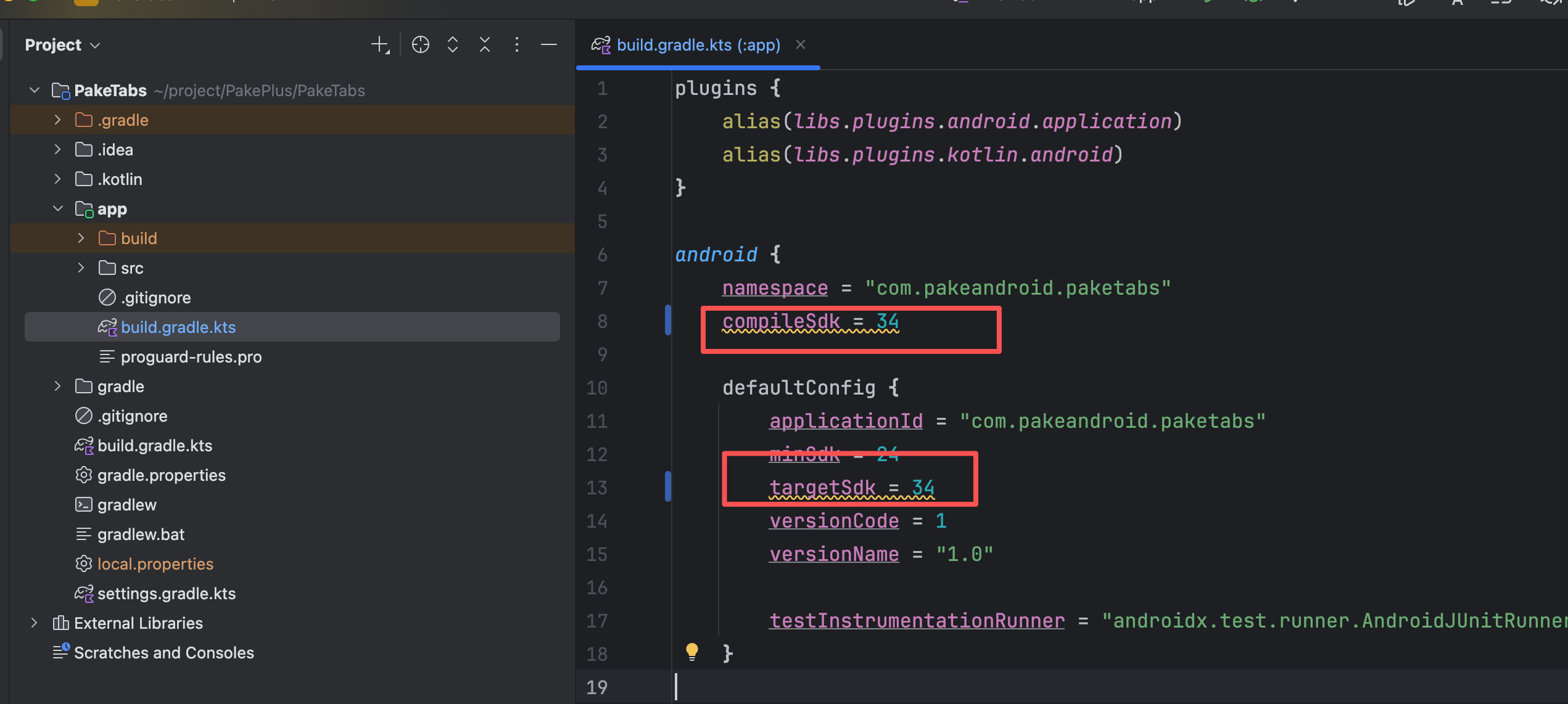 kotlin开发安卓项目报错Can not find compiler target for app:module_name等_could not  find compile target android-34modules :a-CSDN博客