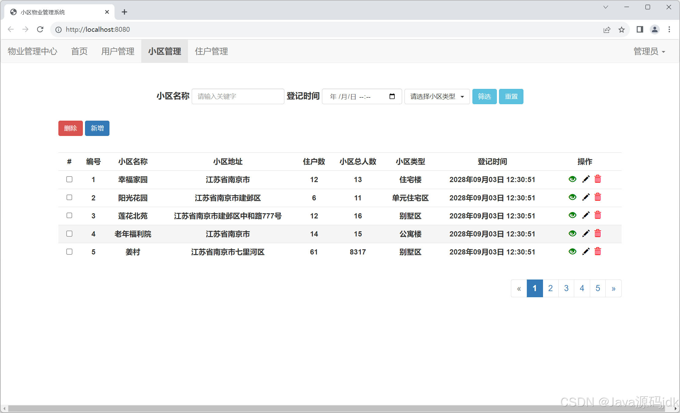 基于javaweb和mysql的jsp+servlet 小区物业管理系统(java+mysql+jsp+bootstrap)-CSDN博客