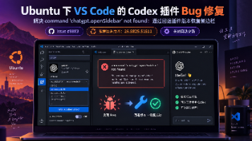 2026.9.6 bug 记录:CodeX 在 Ubuntu 下 vscode 插件的 bug 问题封面图