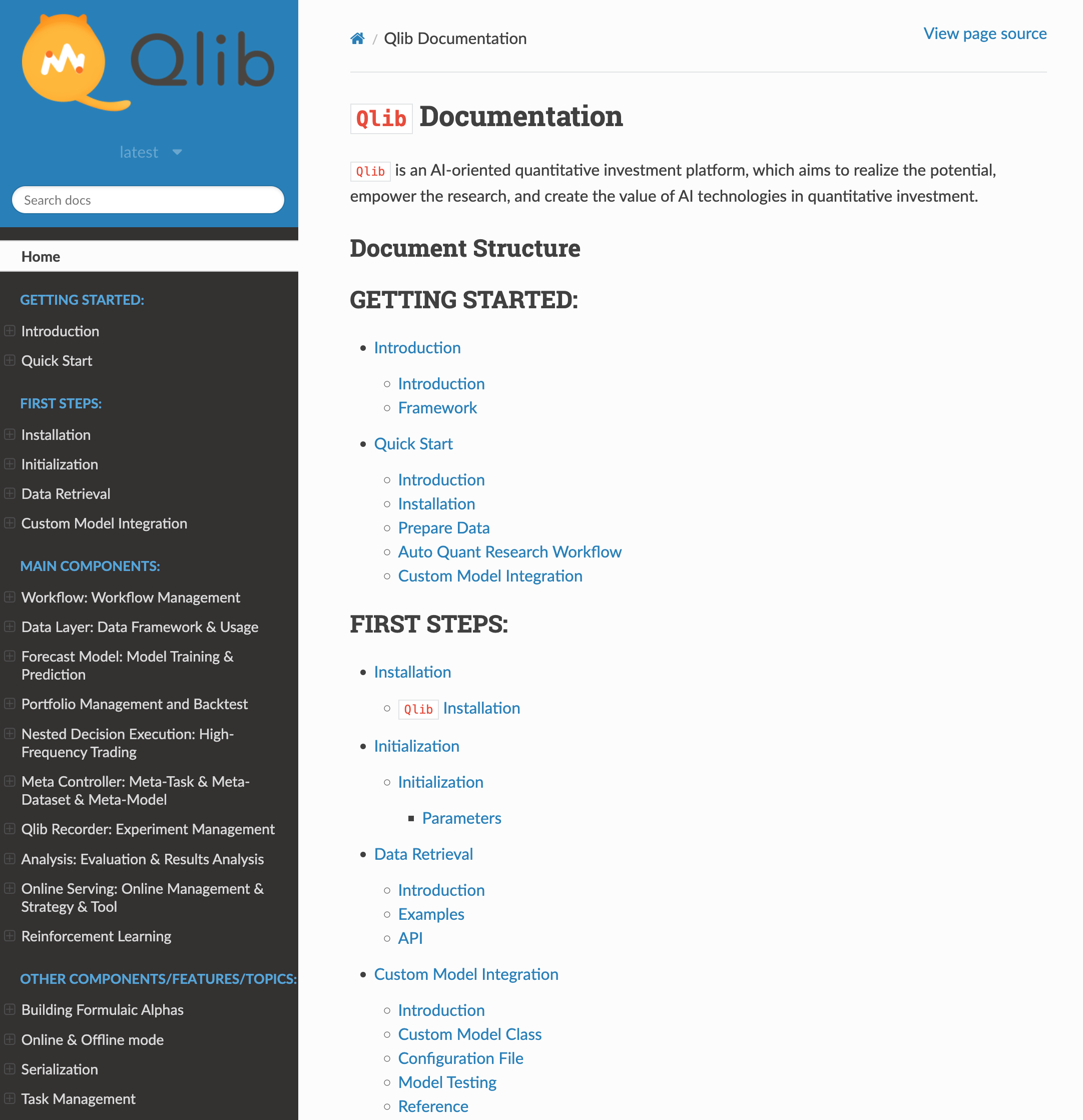 微软开源的量化交易的AI 原生QLIB ，GitHub 源代码共享_qlib cursor github-CSDN博客