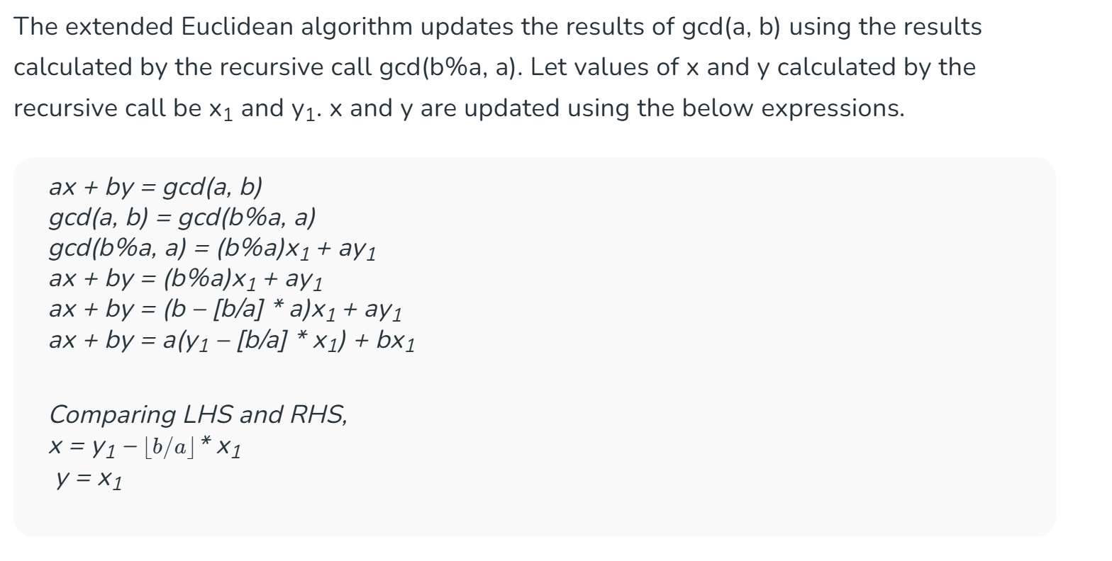 详解欧几里得算法(Basic and Extended)_euclidian算法-CSDN博客