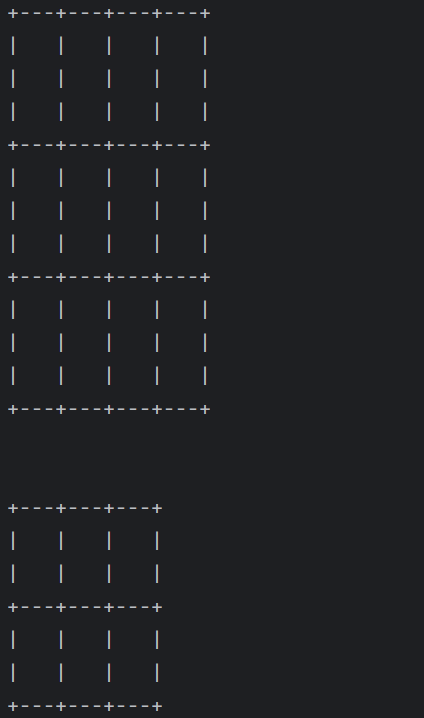 Python绘制字符田字格_python 画格子-CSDN博客