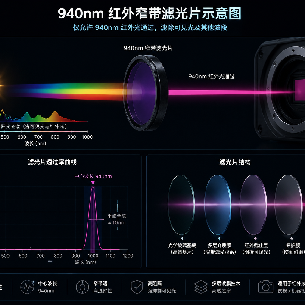 940nm 窄带滤光片原理