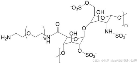 魅罗科技(melopeg)简称  :heparin-peg-nh2中文名称:肝素-聚乙二醇