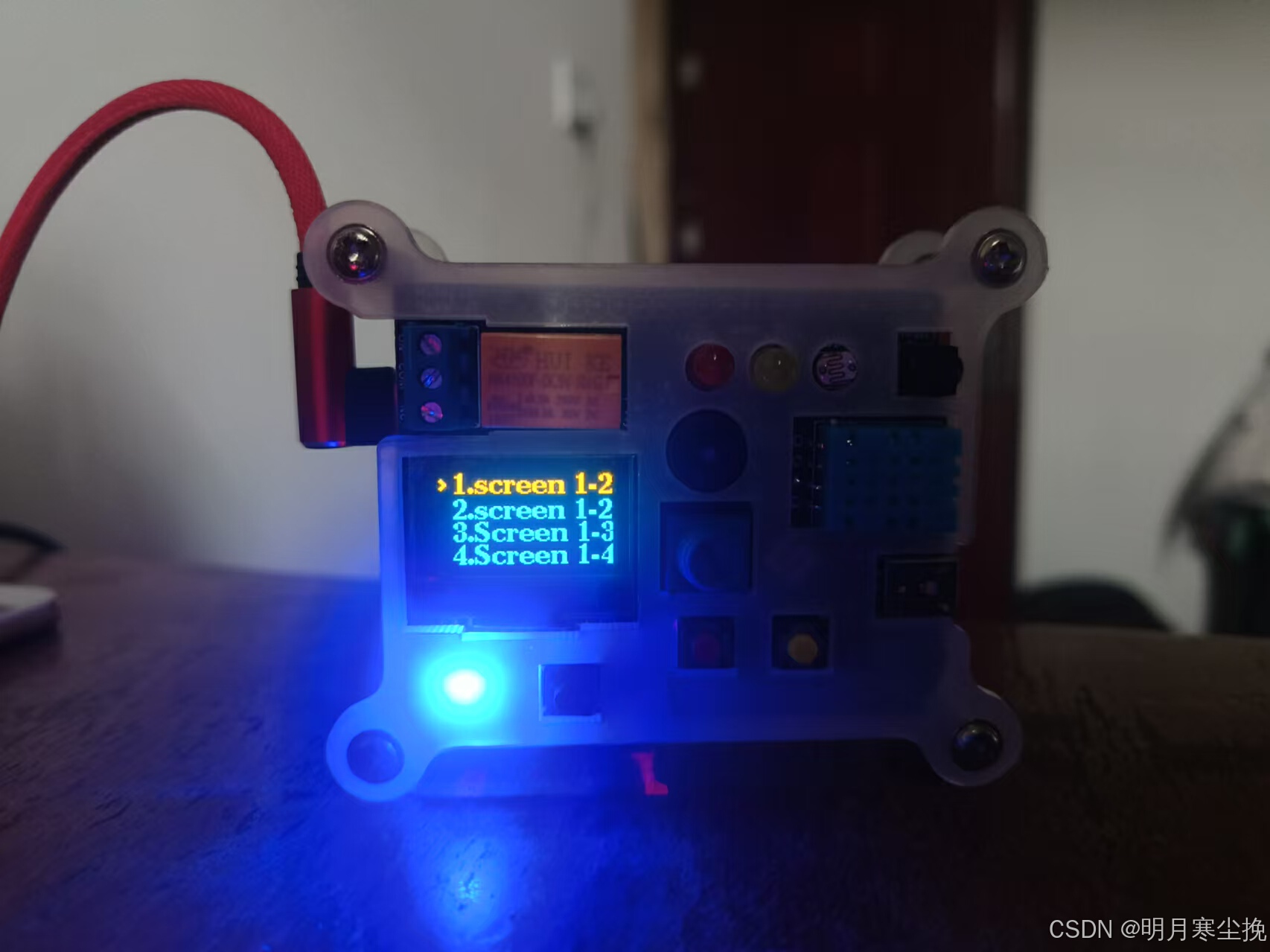 Arduino OLED多级菜单_oled菜单程序设计-CSDN博客