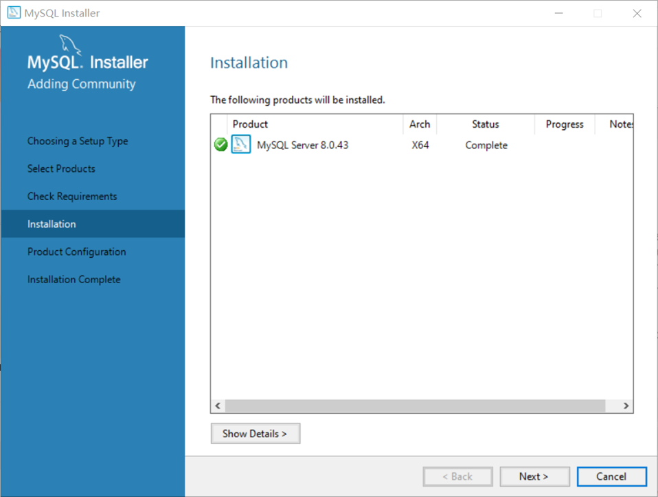MySQL 80安装_enable the select features page to customize produ-CSDN博客
