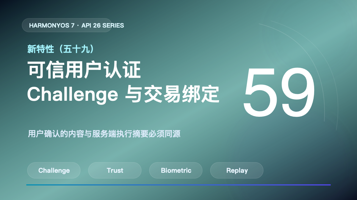 HarmonyOS 7 新特性(五十九)核心链路