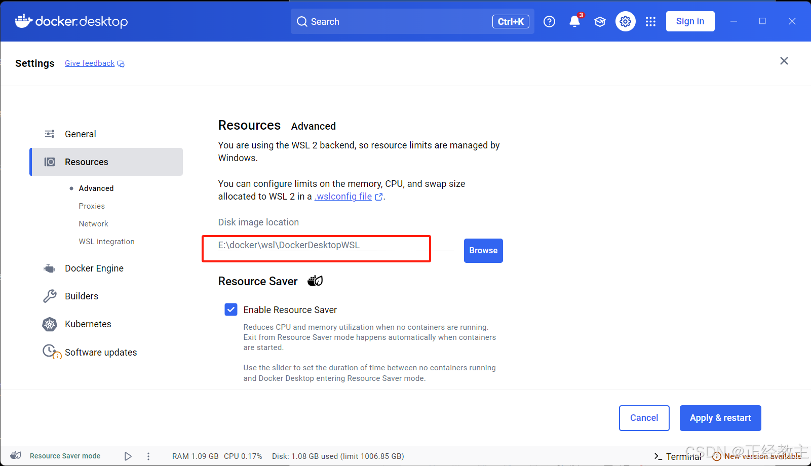 docker占用C盘过大的问题：WSL（Windows）一键迁移Docker磁盘_docker c盘