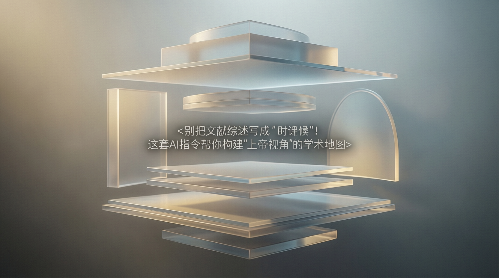 别把文献综述写成"读后感"！这套AI指令帮你构建"上帝视角"的学术地图