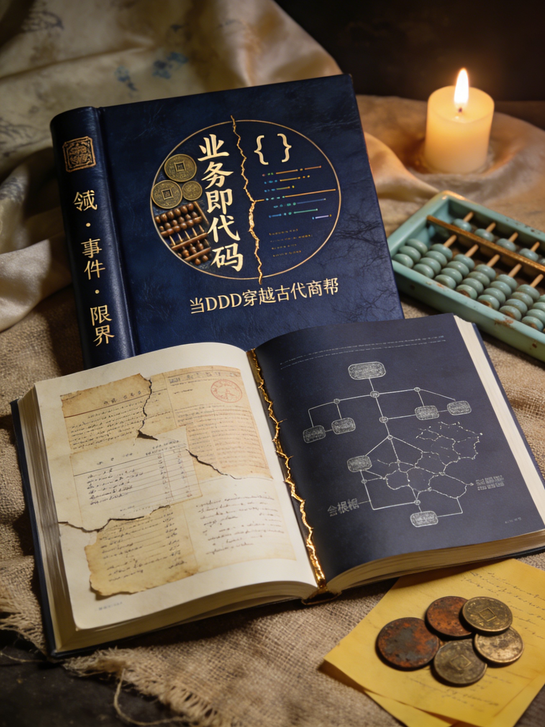 业务即代码：当DDD穿越古代商帮-第1集：穿越在账本崩塌时-CSDN博客