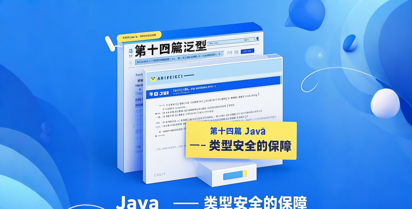 第十四篇 Java 泛型 - 类型安全的保障