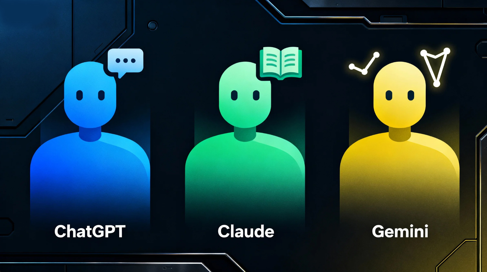 chatgpt claude gemini 到底差在哪