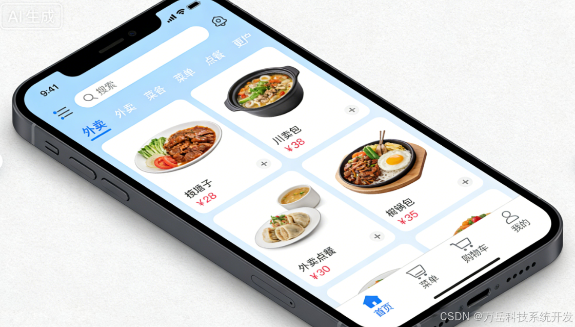 外卖点餐系统开发