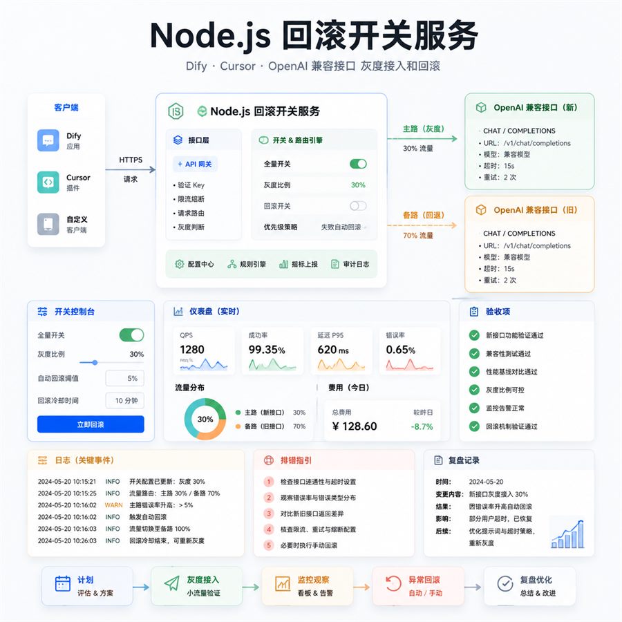 Node.js 回滚开关服务