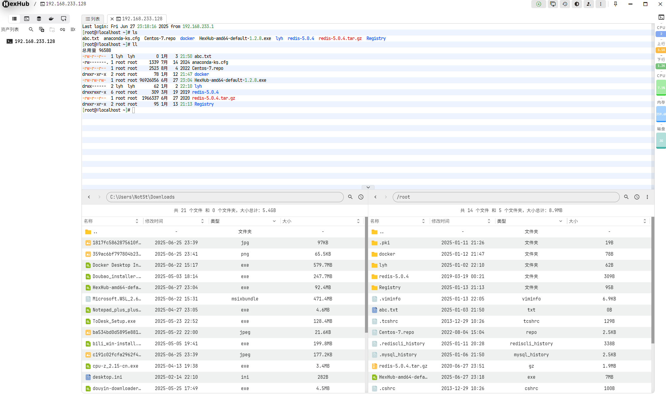 HexHub：运维工程师的“瑞士军刀“——SSH/SFTP/数据库/Docker一站式管理神器