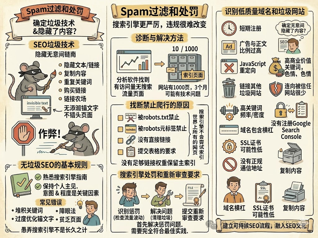 Spam过滤和处罚