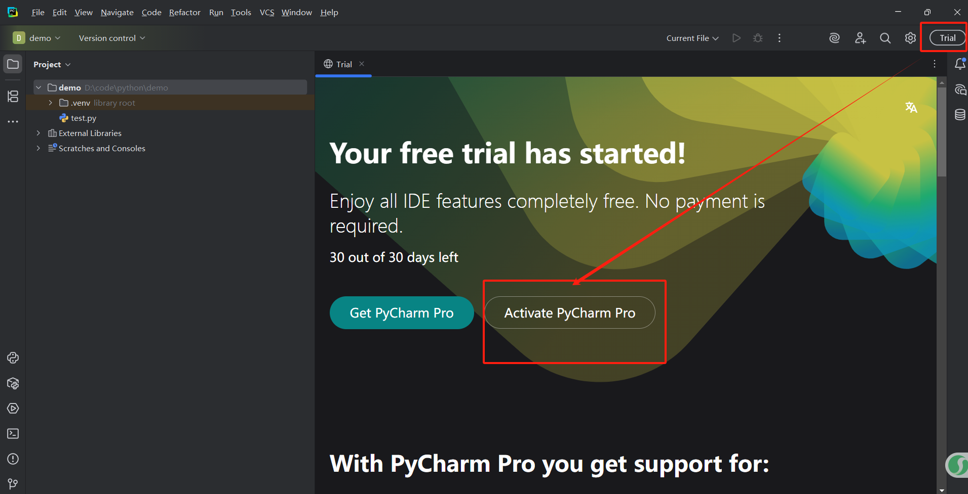 PyCharm2025.1 windows 保姆级破解安装教程_pycharm2025.1激活