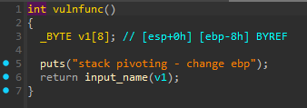 vulnfunc()