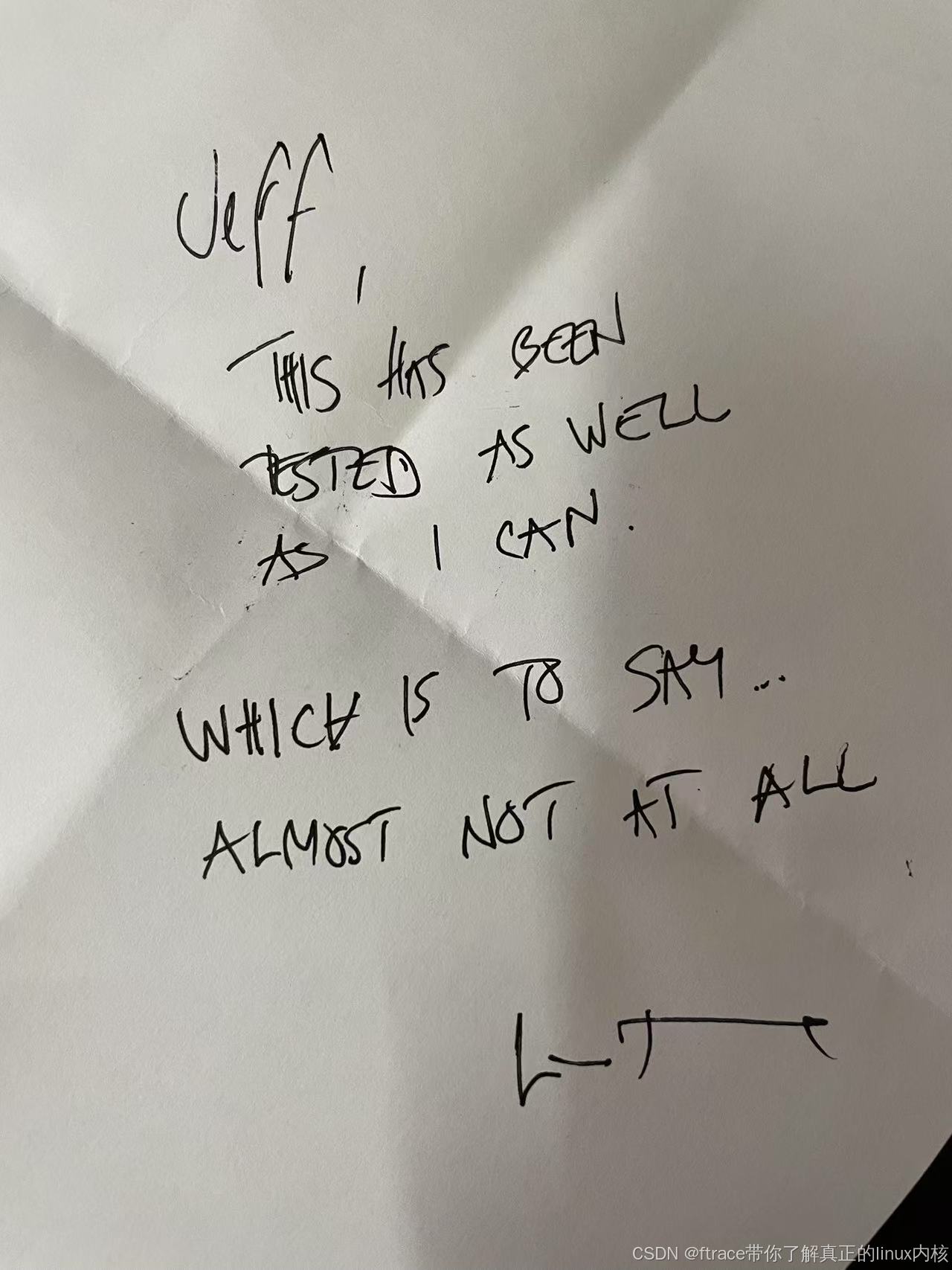 Linux 创始人Linus Torvalds 亲自为深圳JeffXie 打造吉他效果器_linux之父发布吉他效果器-CSDN博客