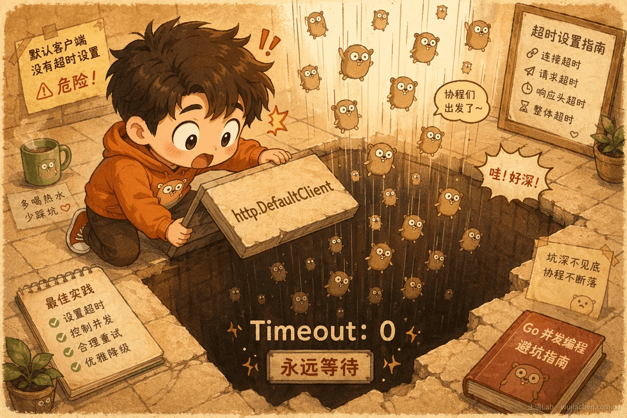 DefaultClient 零值陷阱