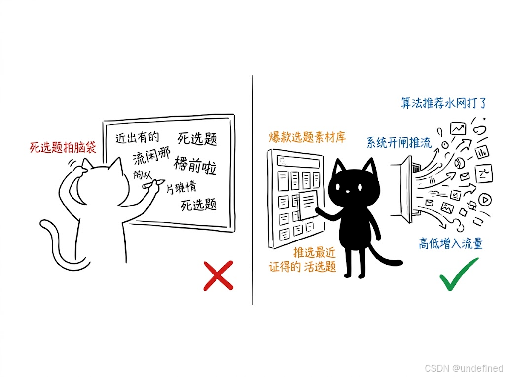 配图3活选题死选题与素材库