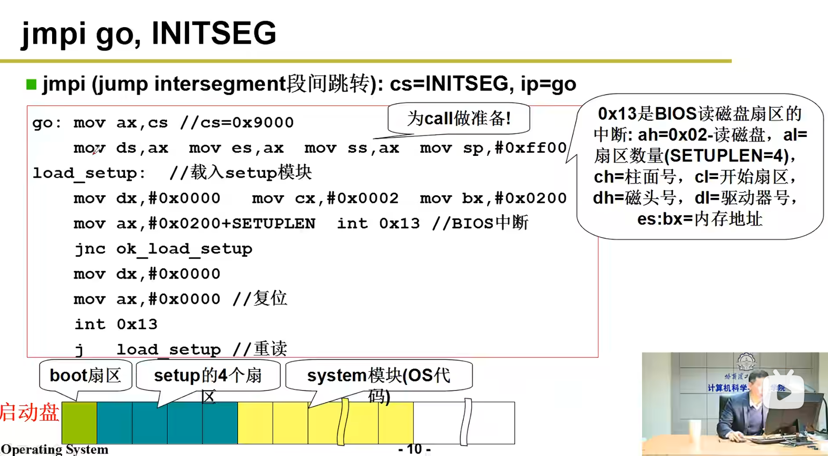 [操作系统]1.2揭开操作系统（bios、bootsect阶段，下一讲进入setup）-CSDN博客