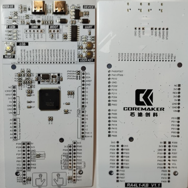 图1 RA4L1-SENSOR套件开发板