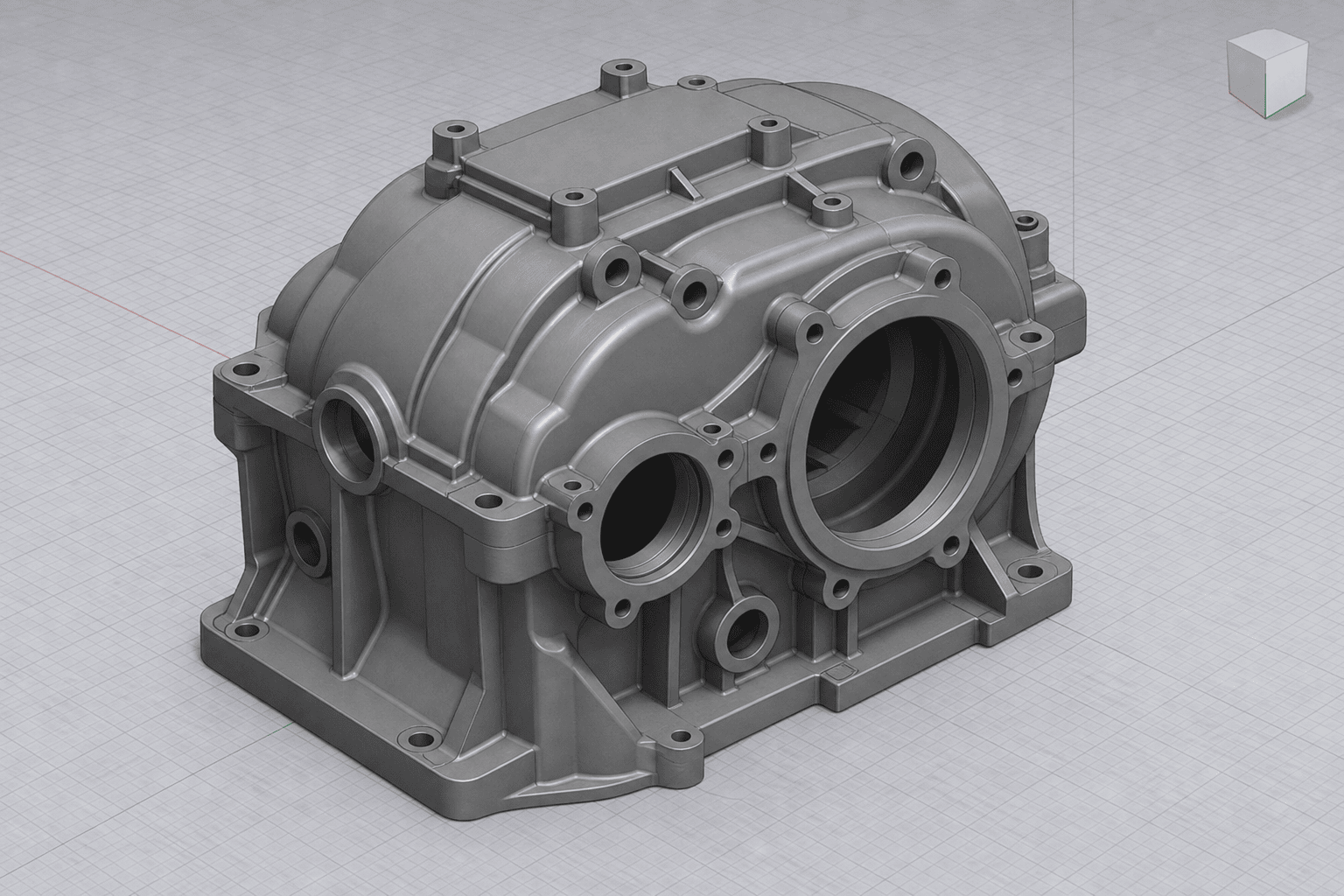 CAD 截图转专利线稿前的原始渲染