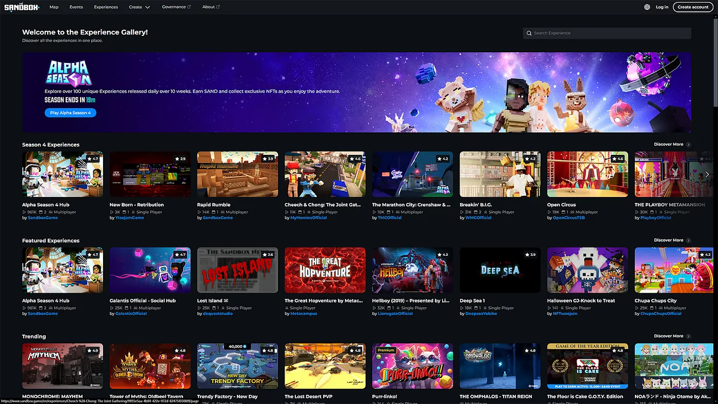 The Sandbox 2024 年度回顾和未来发展计划